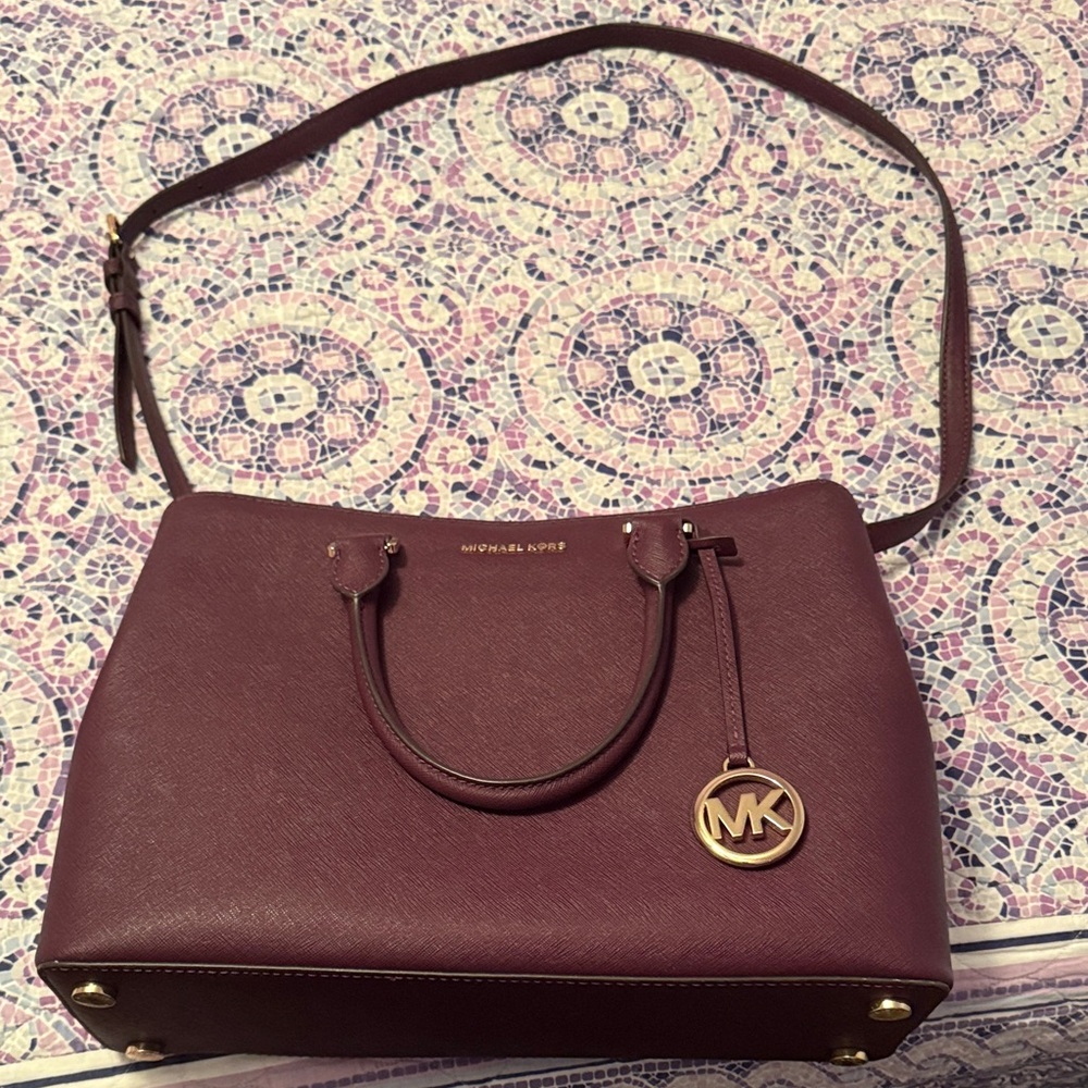 Michael Kors Dark Purple Bag